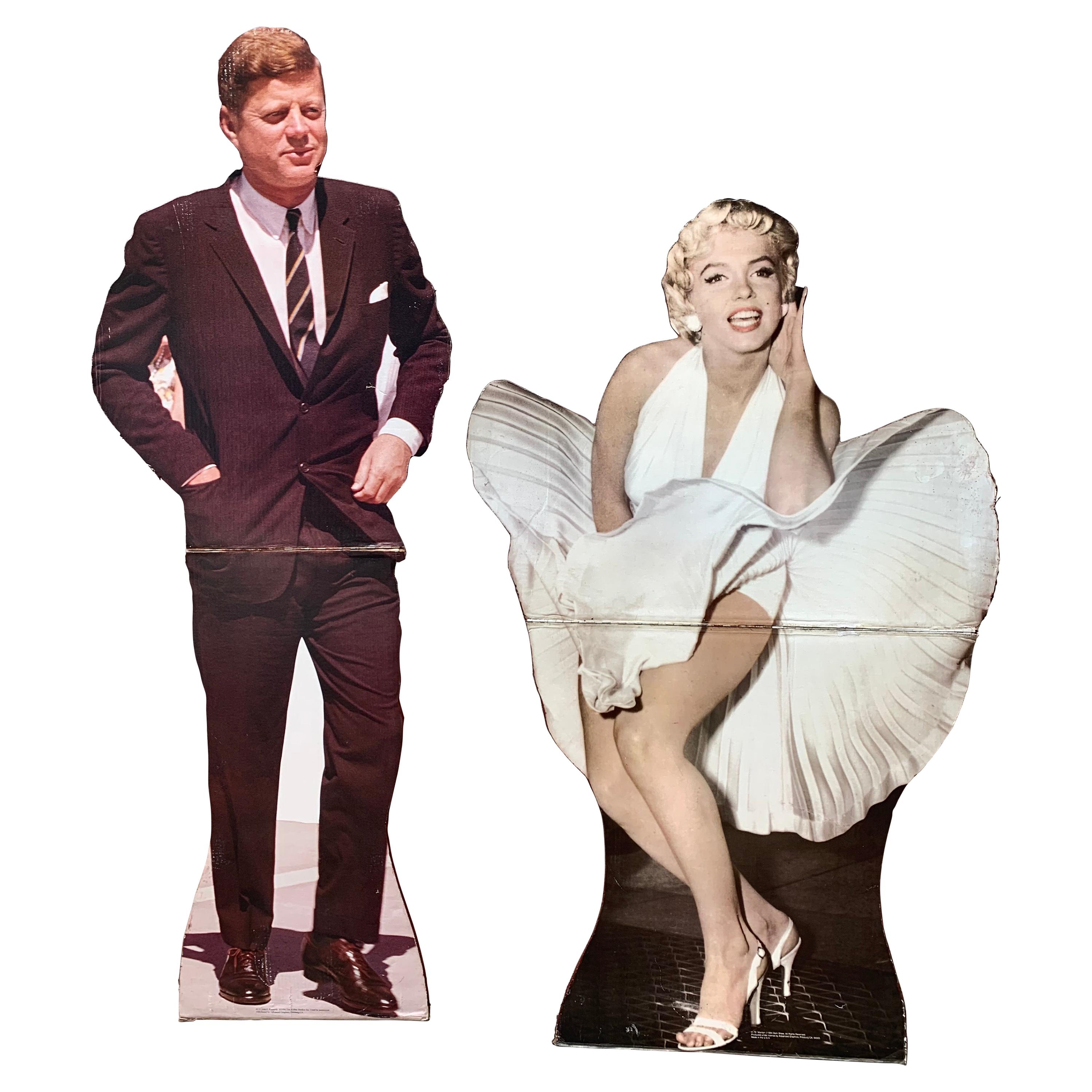 Kennedy et Marilyn Monroe Silhouette, From a Traveling Cinema, 1980-1997 For Sale