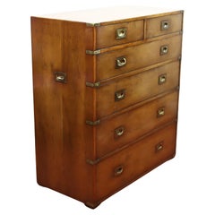 Kennedy of Ipswich & F.Sage&Co London Military Campaign Chest Of Drawers