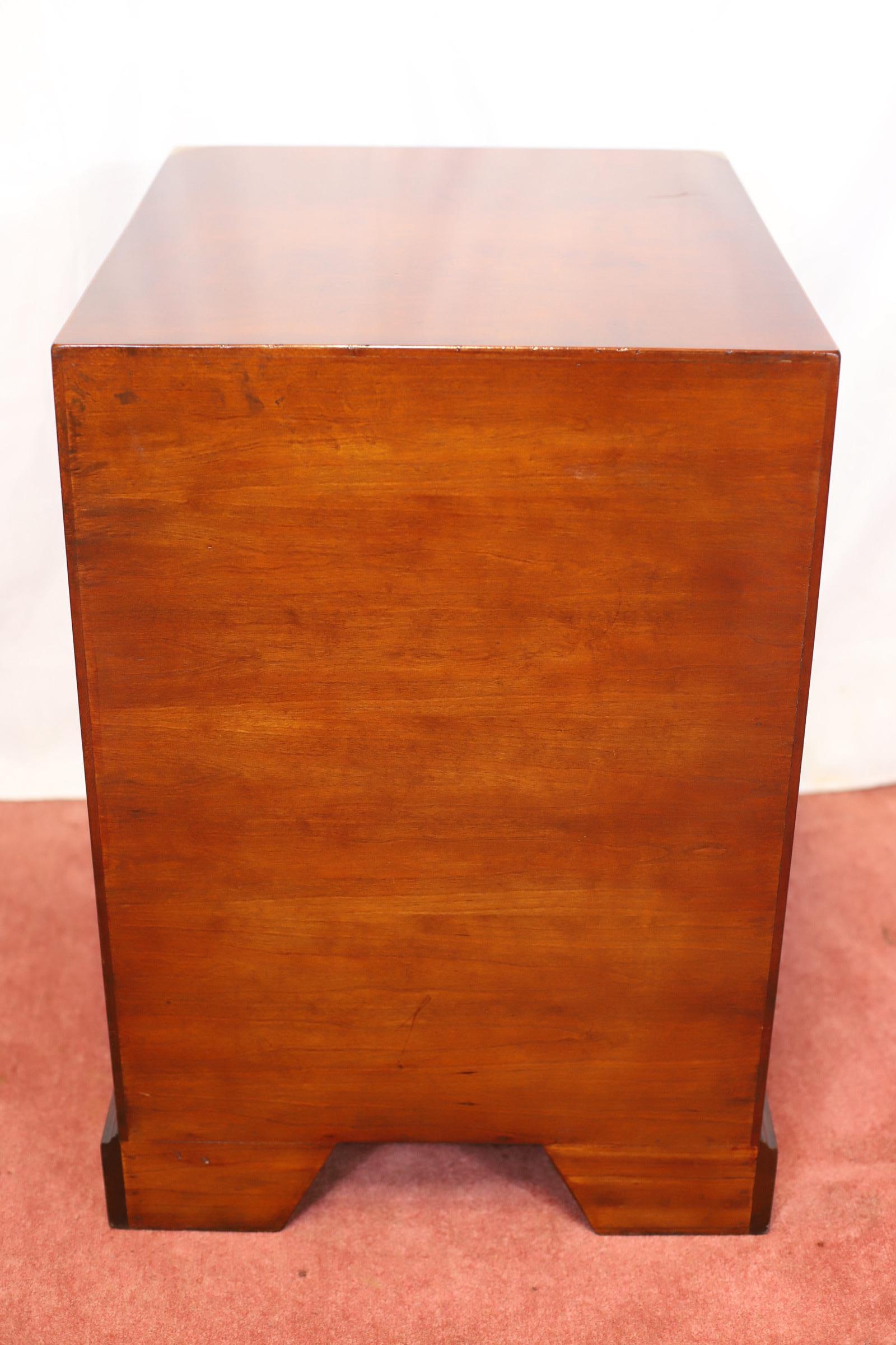 20th Century Kennedy Of Ipswich , Lovely Brass-Bound   Oak Filling Cabinet For Sale