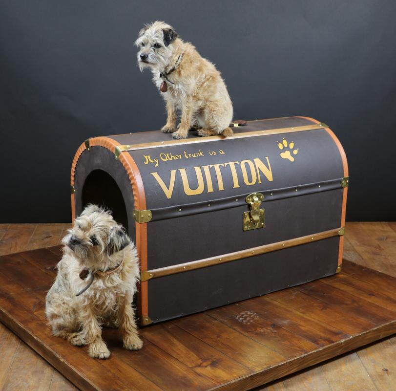 Contemporary Kennel Trunk, 2000s For Sale