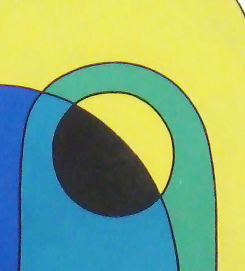 Zusammenfassung ll – Painting von Kenneth B Walsh