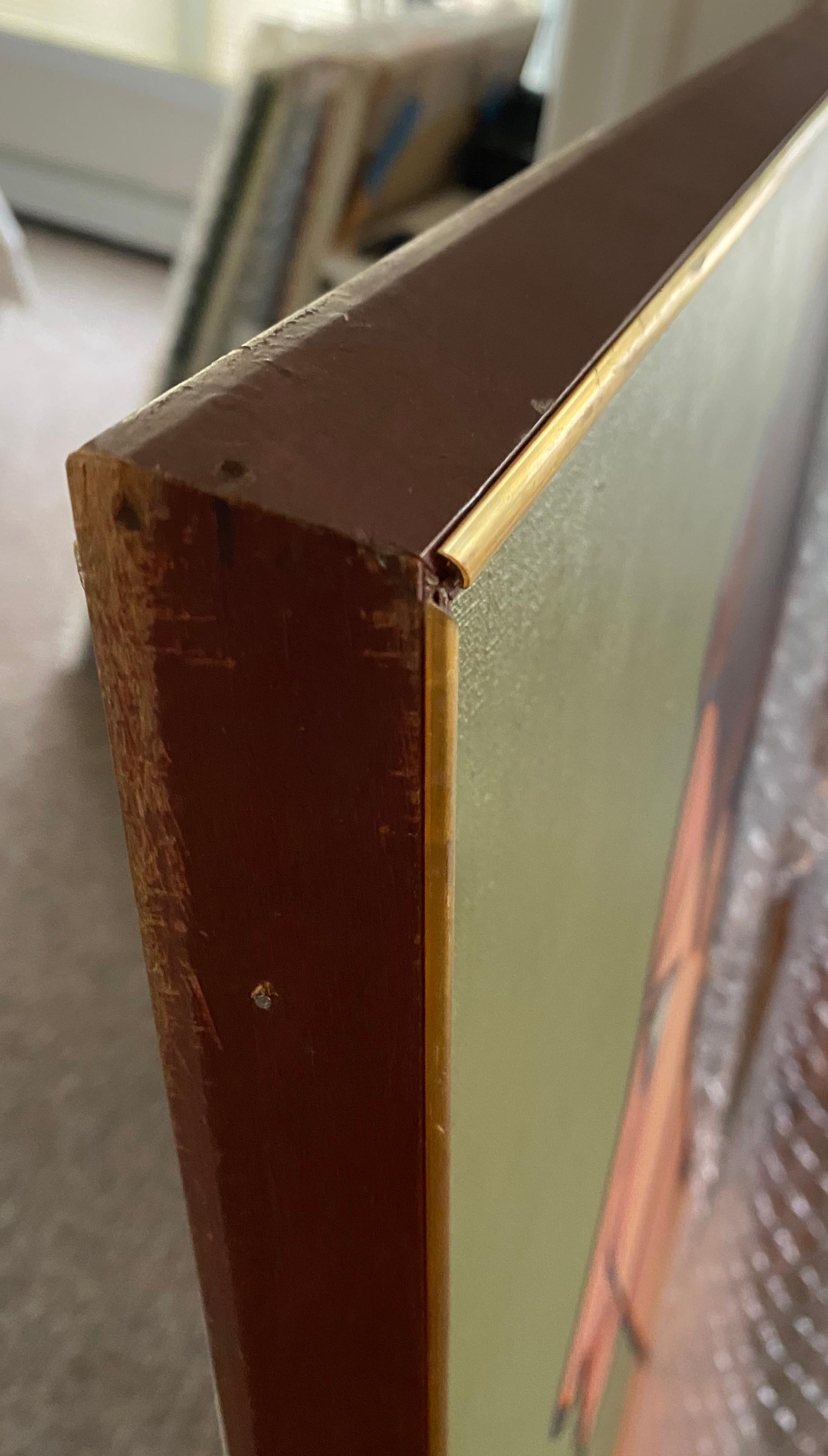 Ritratto della moglie dell'artista
Perfetto per una casa di metà secolo

Viene fornito incorniciato. Vedi foto

Informazioni sull'artista:
Kenneth B Walsh (1922-1980) 
Negli anni '50, Kenneth Bonar Walsh arrivò a Montauk da New York City per