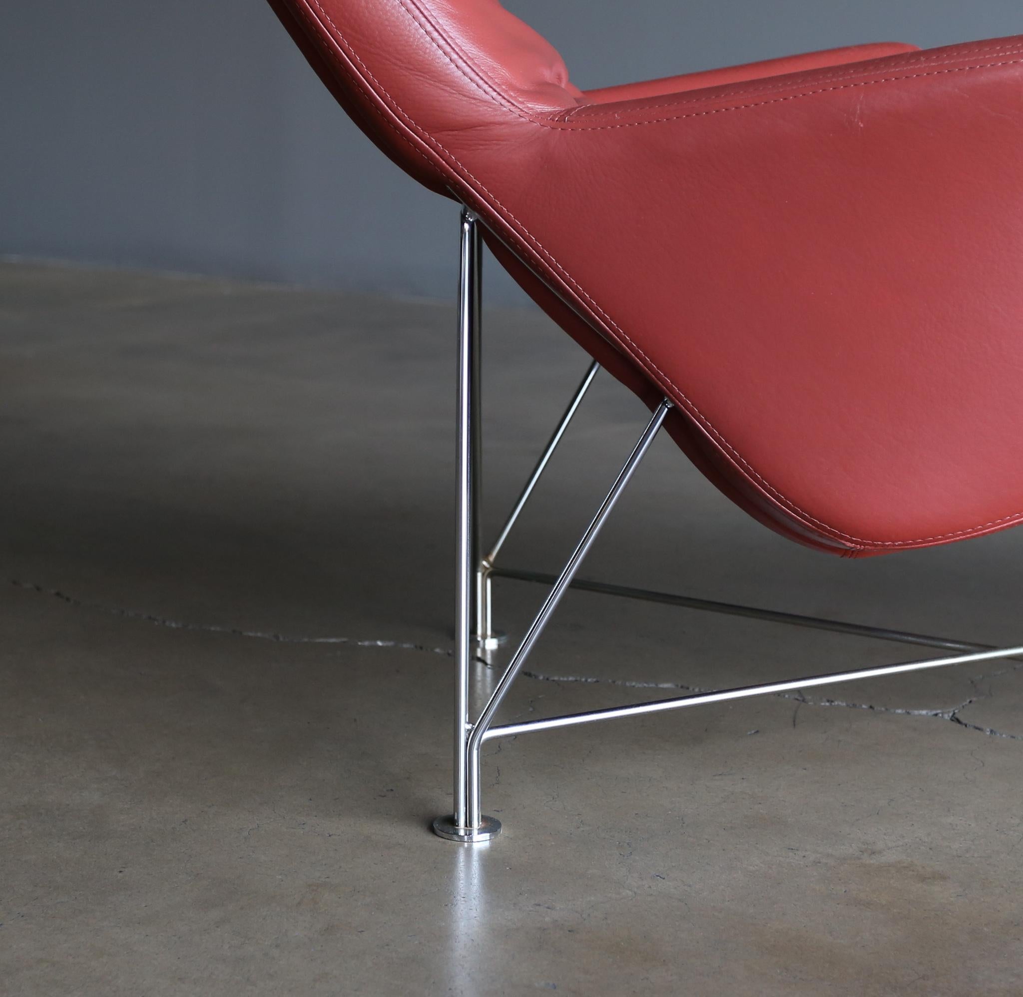 Kenneth Bergenblad Superspider Leather Lounge Chair for DUX, circa 1987 9