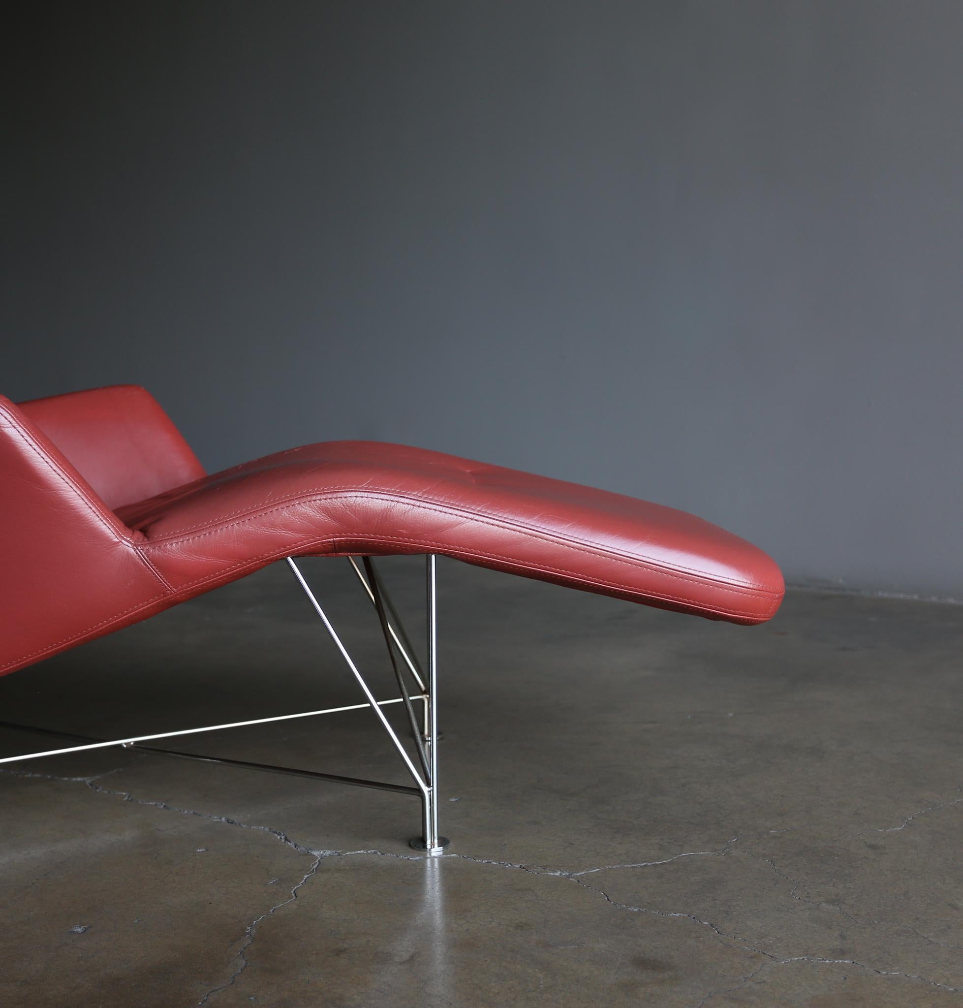 Kenneth Bergenblad Superspider Leather Lounge Chair for DUX, circa 1987 10