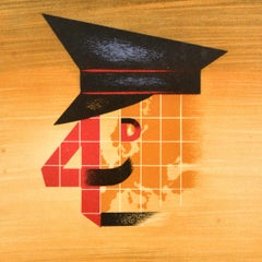 Original Vintage General Post Office Poster Foreign Letter Postage Rate GPO