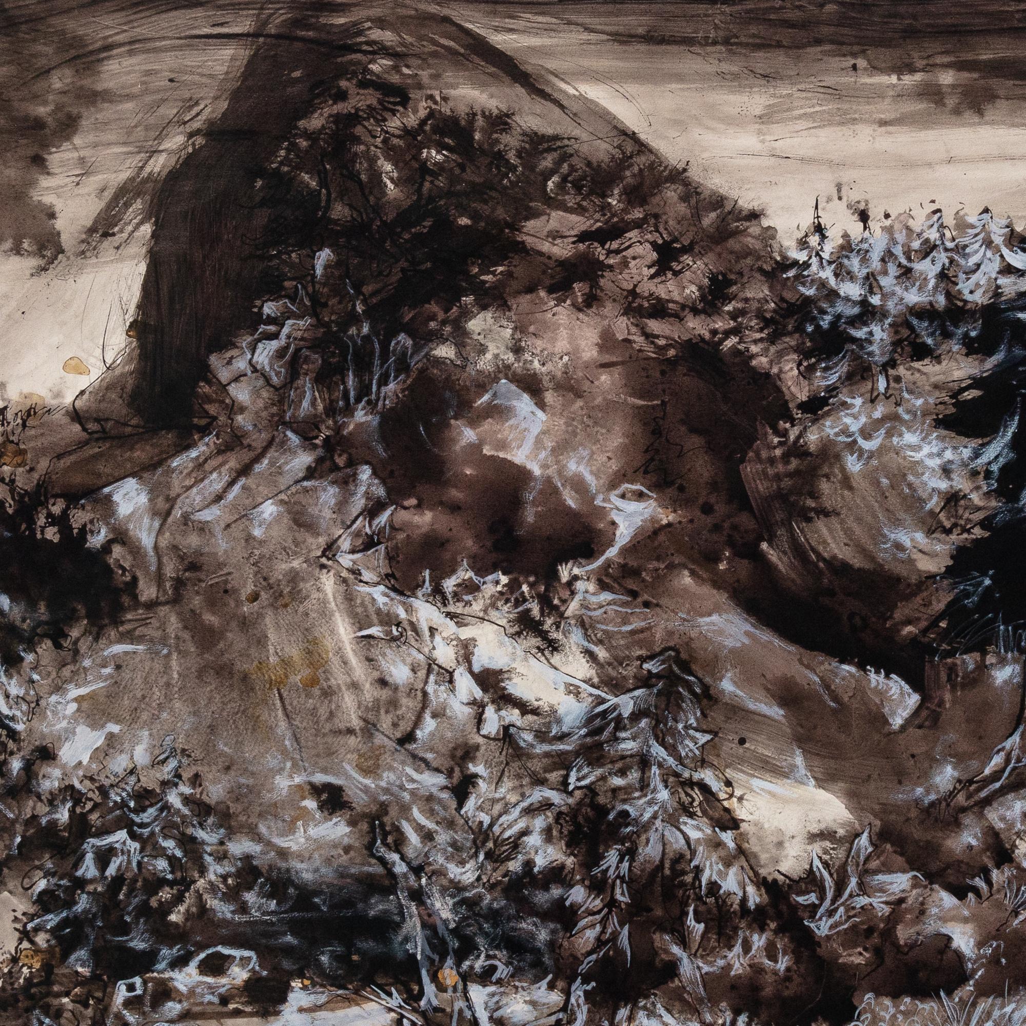 American Kenneth Callahan, Mystic Landscape, n.d. For Sale