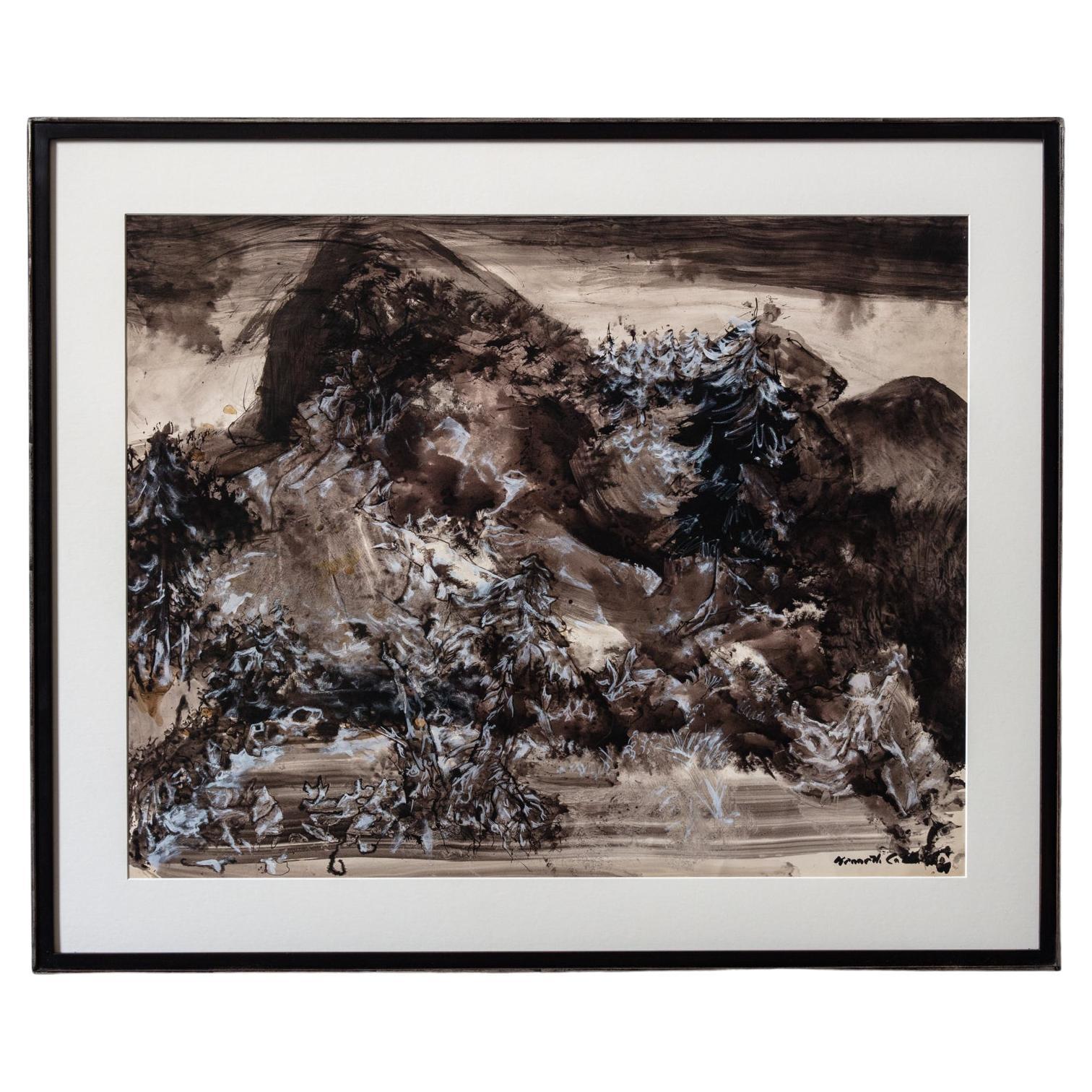 Kenneth Callahan, Mystic Landscape, n.d. For Sale