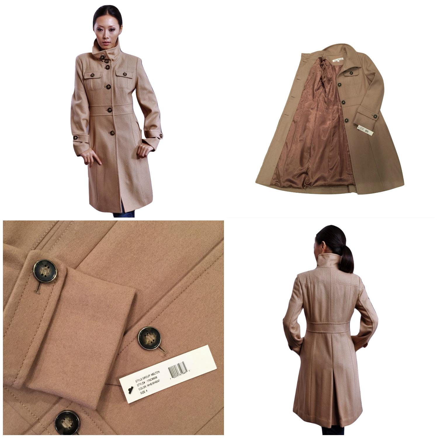 Kenneth Cole Coat
Brand New w/ Tags
Size: 2
* Stunning in Camel 