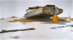 Boat Docked On The Shore