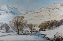 Oil Painting by Kenneth Denton "Blea Tarn Farm, Lake District"