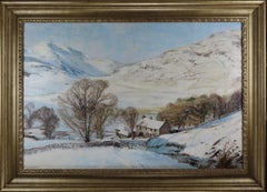 Oil Painting by Kenneth Denton "Blea Tarn Farm, Lake District"