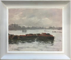 Kenneth Green (Australian 1916-1973) Thames Barges