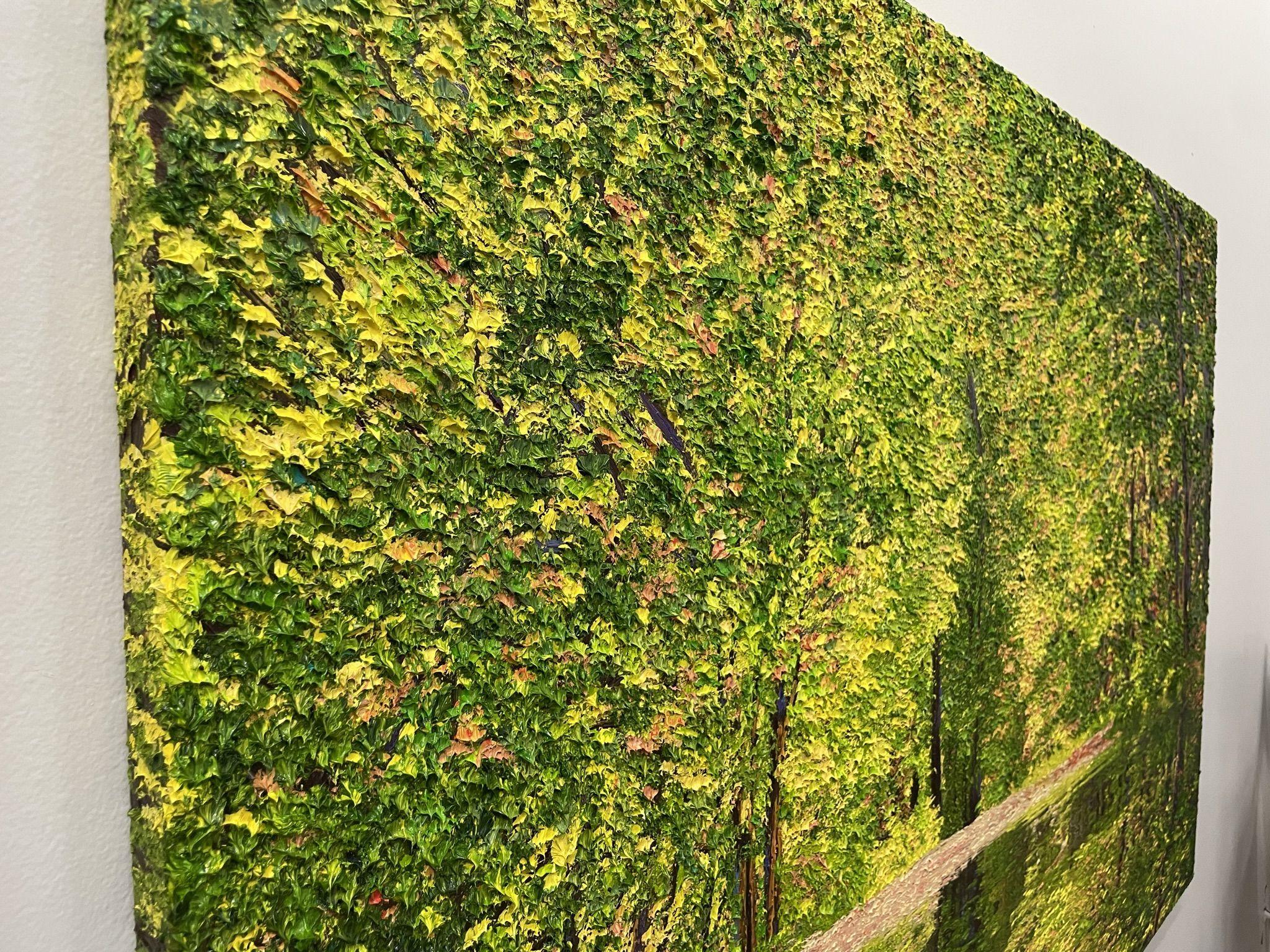 Un moment de repos, peinture, huile sur toile - Impressionnisme Painting par Kenneth Halvorsen