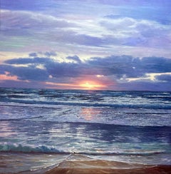 Retour en douceur, peinture, huile sur toile