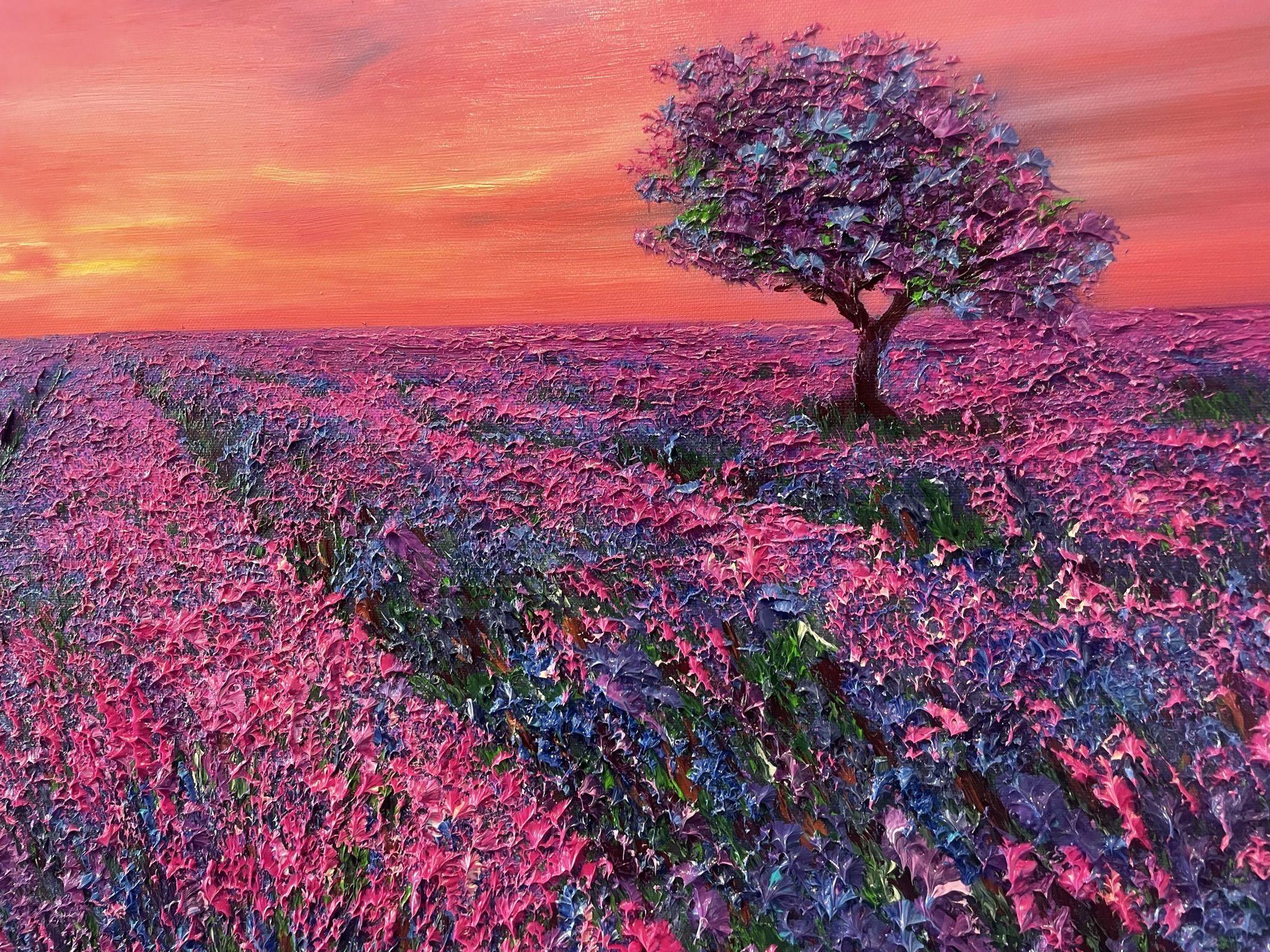 Le Reve, peinture, huile sur toile - Impressionnisme Painting par Kenneth Halvorsen