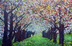 Petalunia, peinture, huile sur toile