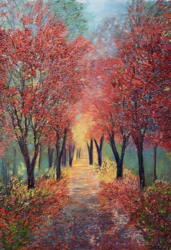 Plume, peinture, huile sur toile