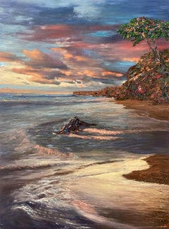 Mer sacrée, peinture, huile sur toile