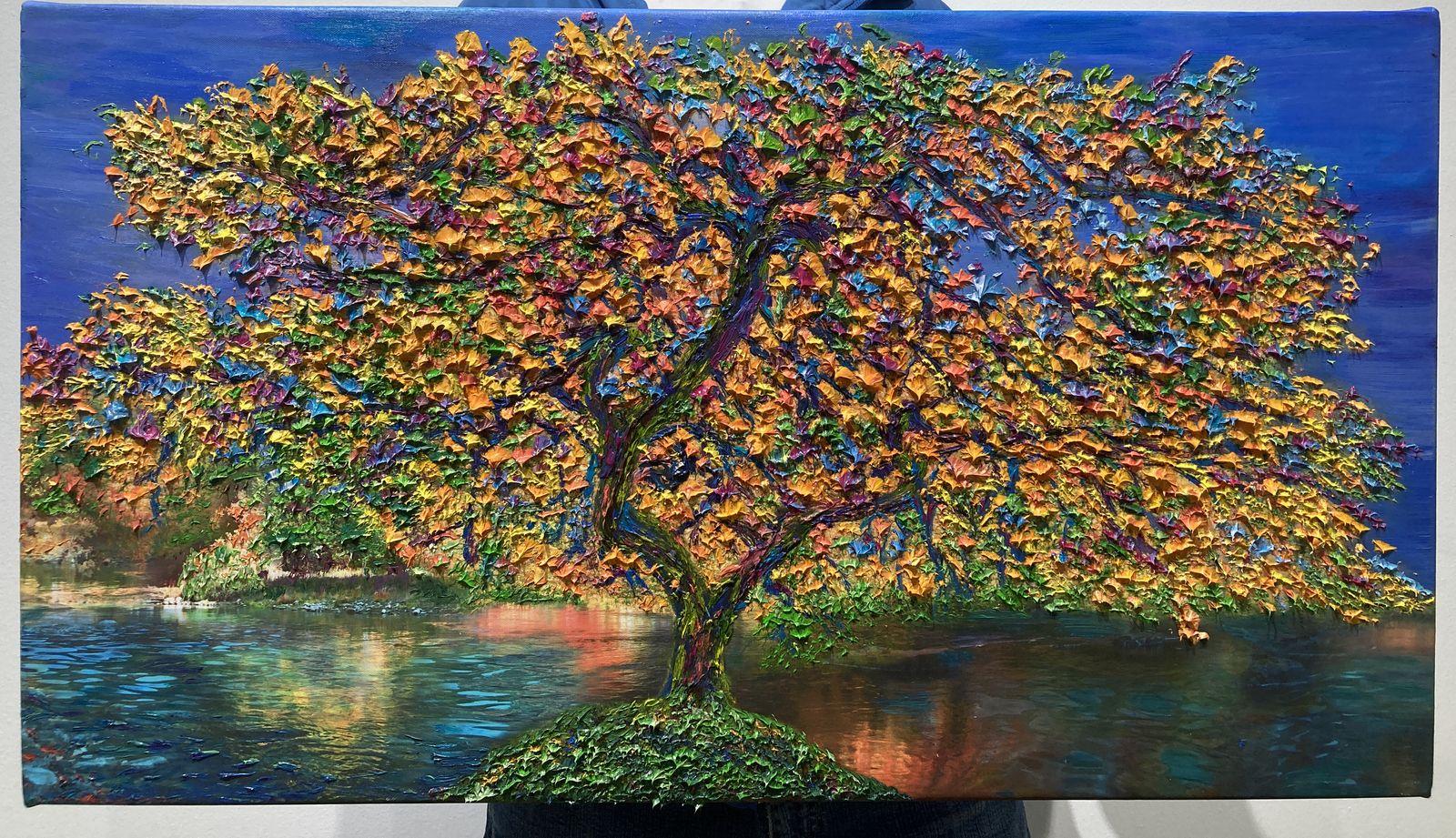 Standing Proud, Painting, Oil on Canvas For Sale 2