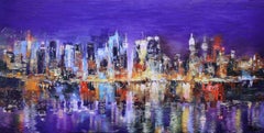 Tales From The River, peinture, huile sur toile