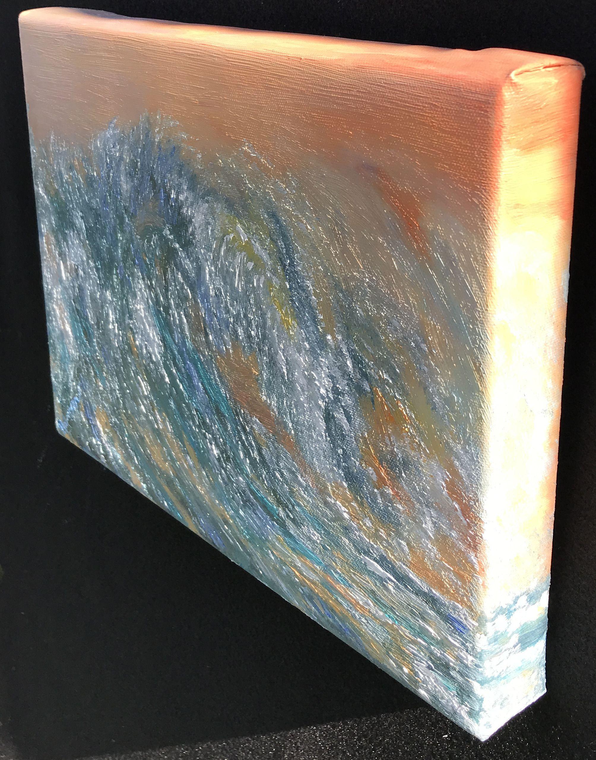The Crest, peinture, huile sur toile - Impressionnisme Painting par Kenneth Halvorsen