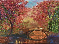 Das Auge der Brücke, Gemälde, Öl auf Leinwand