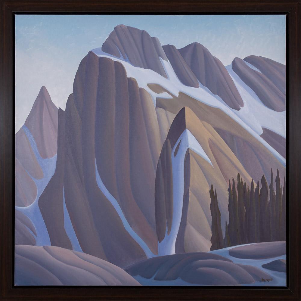 Kenneth Harrison Landscape Painting – Mount Whitney Kalifornien Original Ken Harrison Zeitgenössische Öl-Landschaft