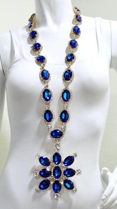 Kenneth Jay Lane, collier fantaisie orné de bijoux, années 1960