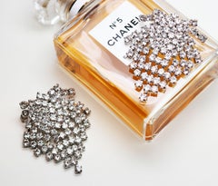 Kenneth Jay Lane Diamond Cut Chandelier Earrings