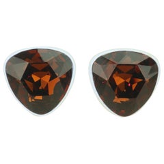 Pendientes KENNETH JAY LANE de falso topacio, cristal y esmalte