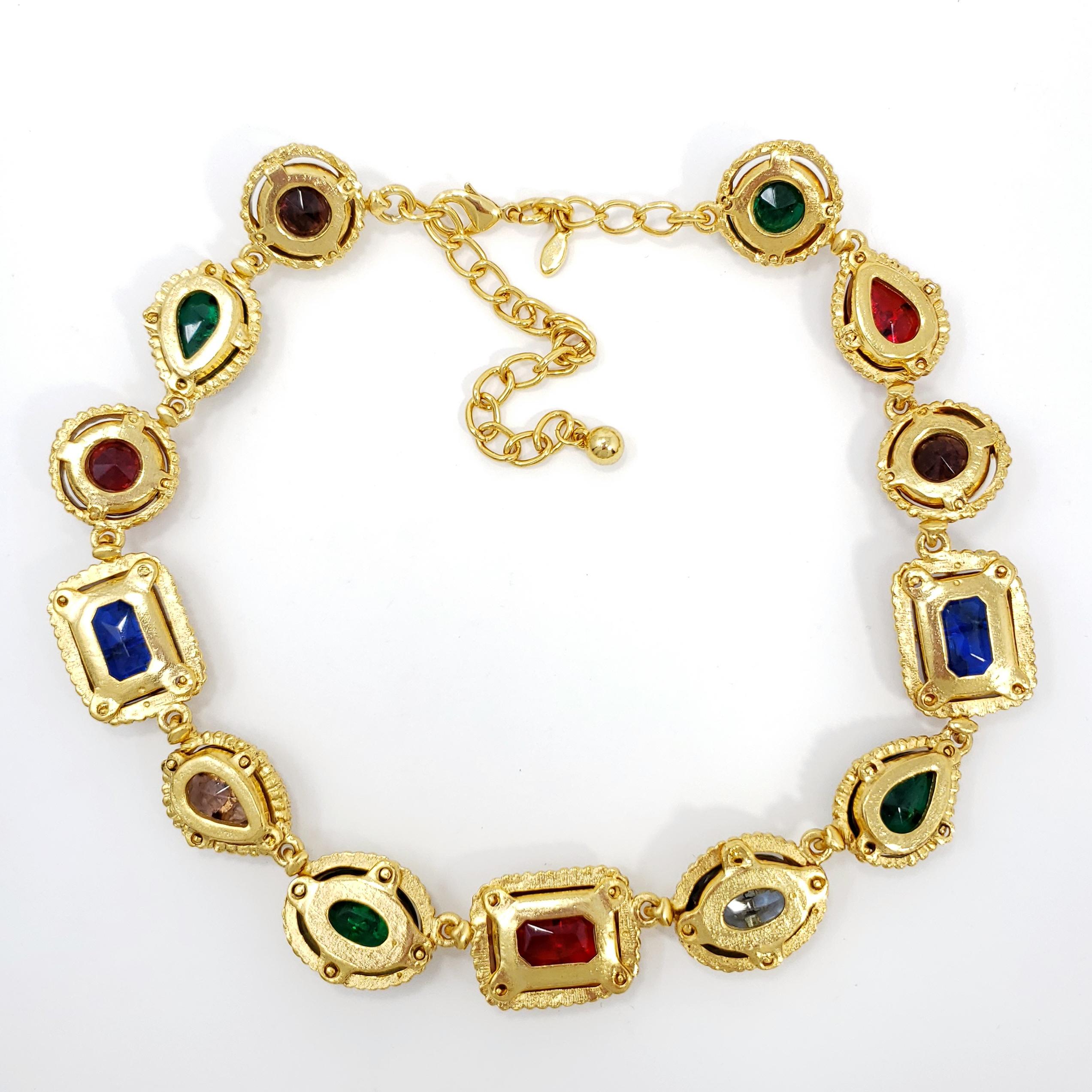jewel collar necklace