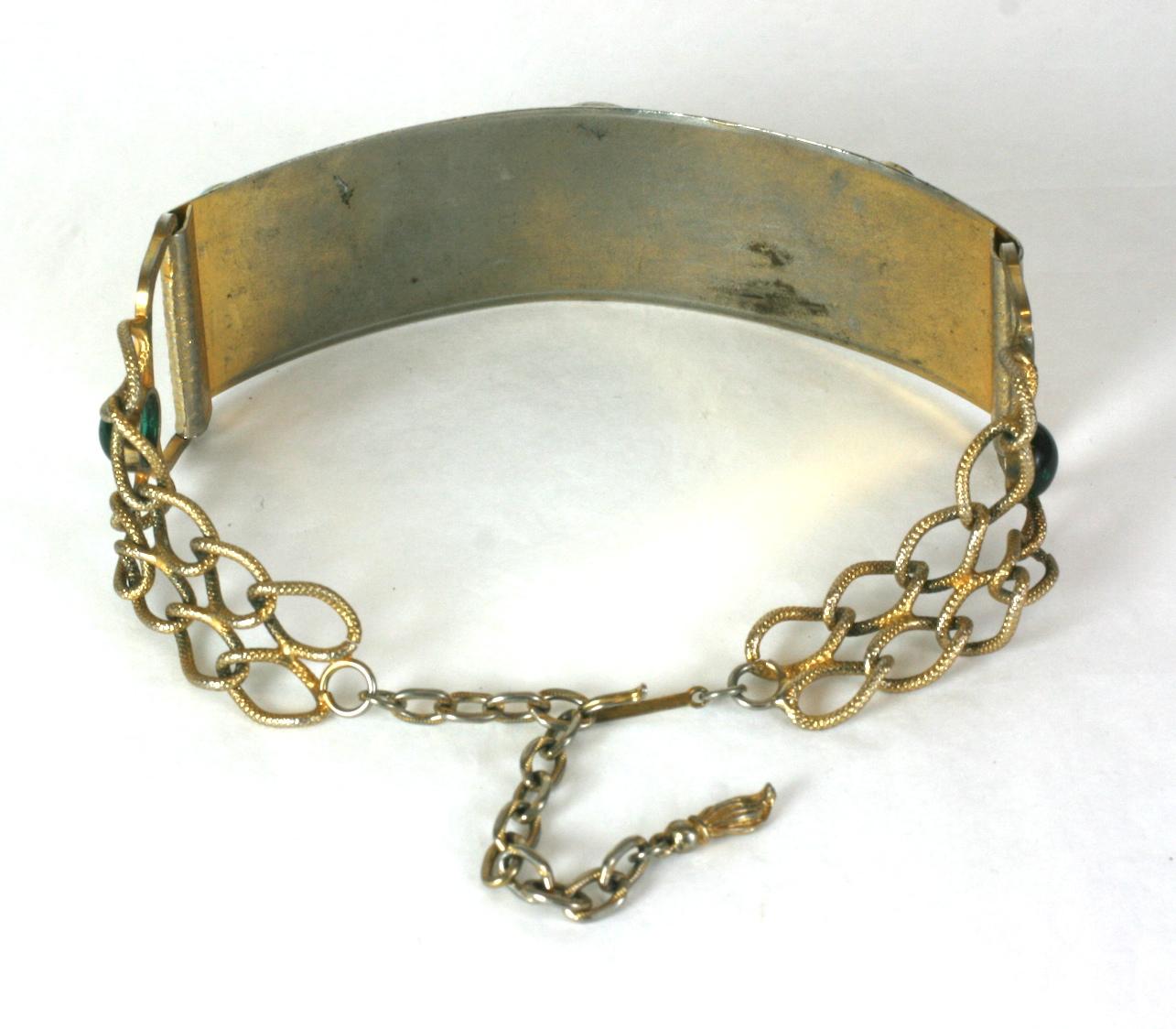 Kenneth Jay Lane Gripoix Collar For Sale 2