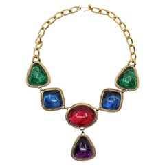 Kenneth Jay Lane KJL Avon Gripoix Collier