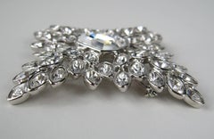 Kenneth Jay Lane KJL Brooch  Cruciform Star Pin