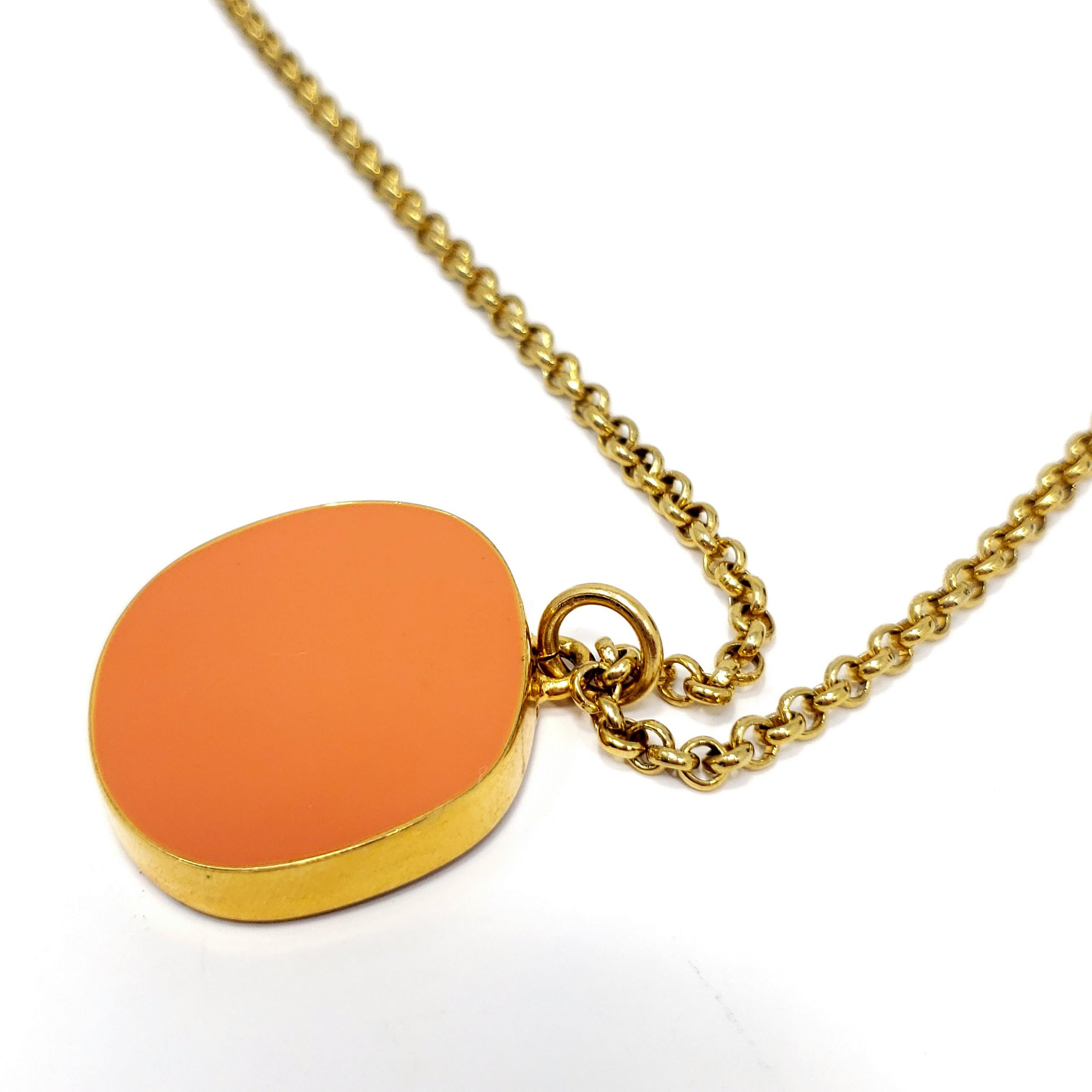 kenneth jay lane coral necklace