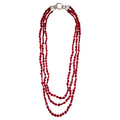 Collar de coral de varias vueltas Kenneth Jay Lane