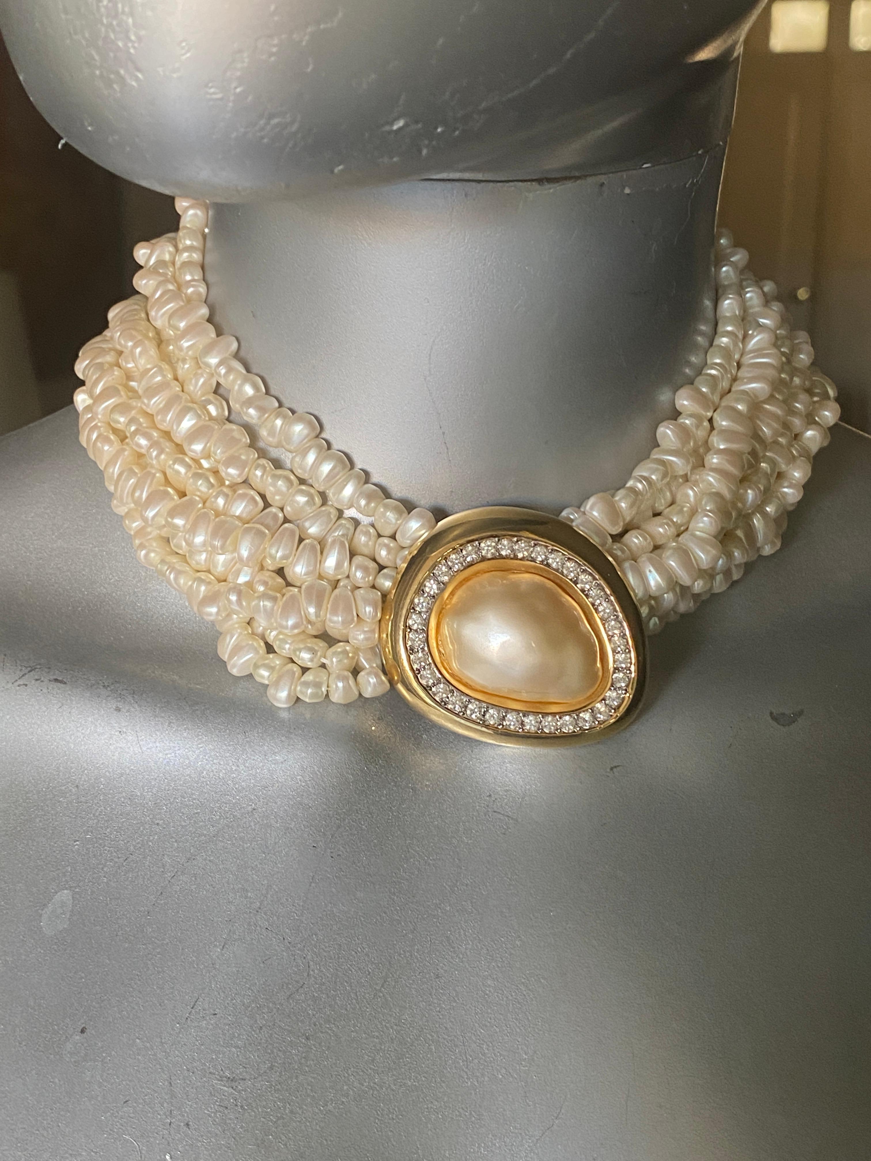 big pearl necklace