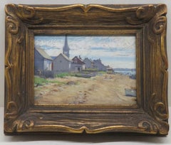 Canadian Antique Oil Painting BAIE DES SABLES QUEBEC BY Kenneth Forbes OC RCA