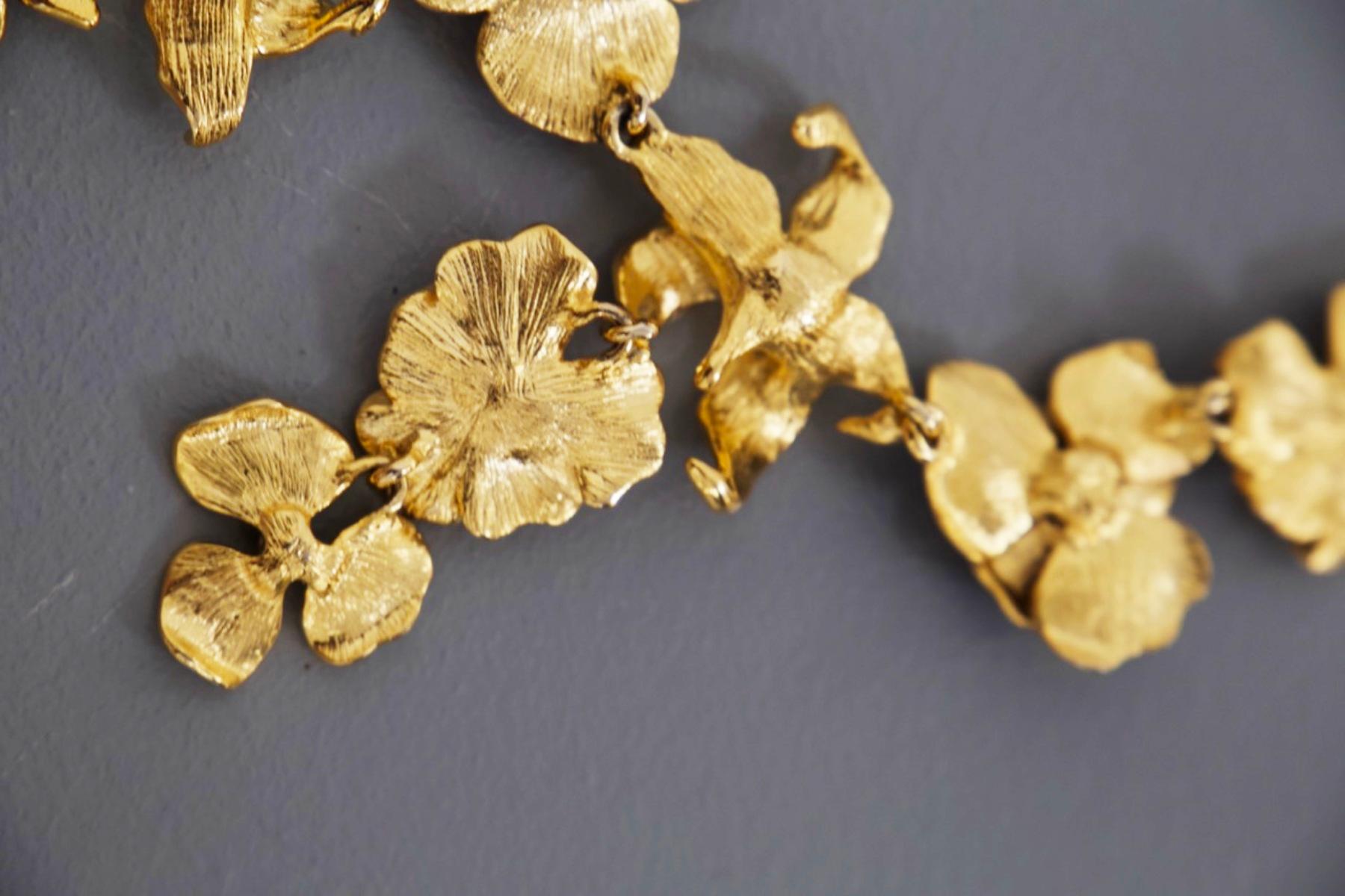 Kenneth Lane Collier pendentif à fleurs vintage en vente 10