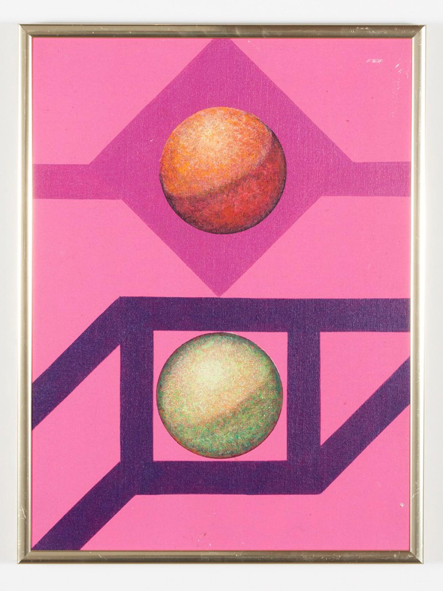 Kenneth Licht Geometric Paintings 1