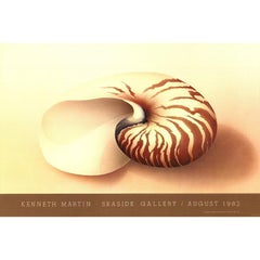 Kenneth Martin „Seaside Gallery“ 1982- Offset-Lithographie