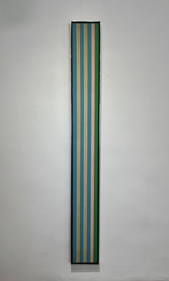 GEOMETRIC ABSTRACT 1969 “Twin Planes” Screenprint on Canvas