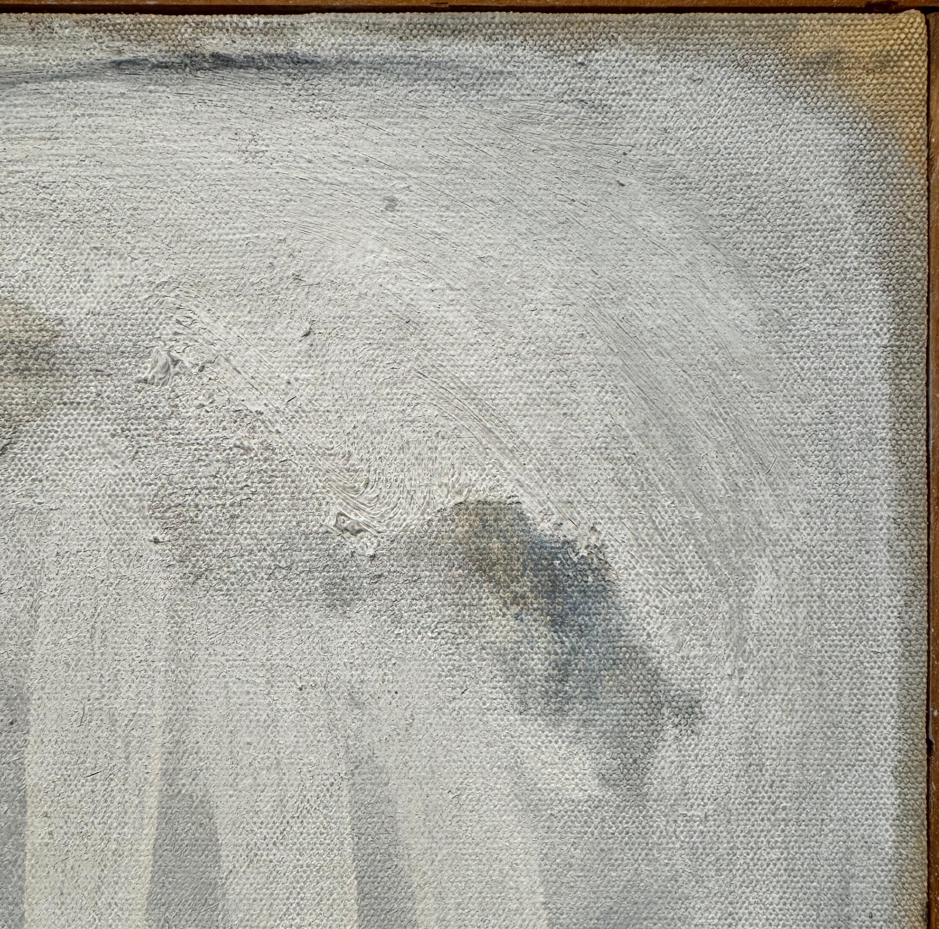 About this work:
“Untitled, c. 1958” by Kenneth Noland (American, 1924-2010)

This early work by Kenneth Noland represents an important moment in his artistic evolution, bridging his early Abstract Expressionist influences with the emerging Color