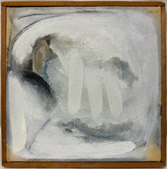 "Senza titolo, c. 1958" Olio espressionista astratto su tela, firmato, cornice originale