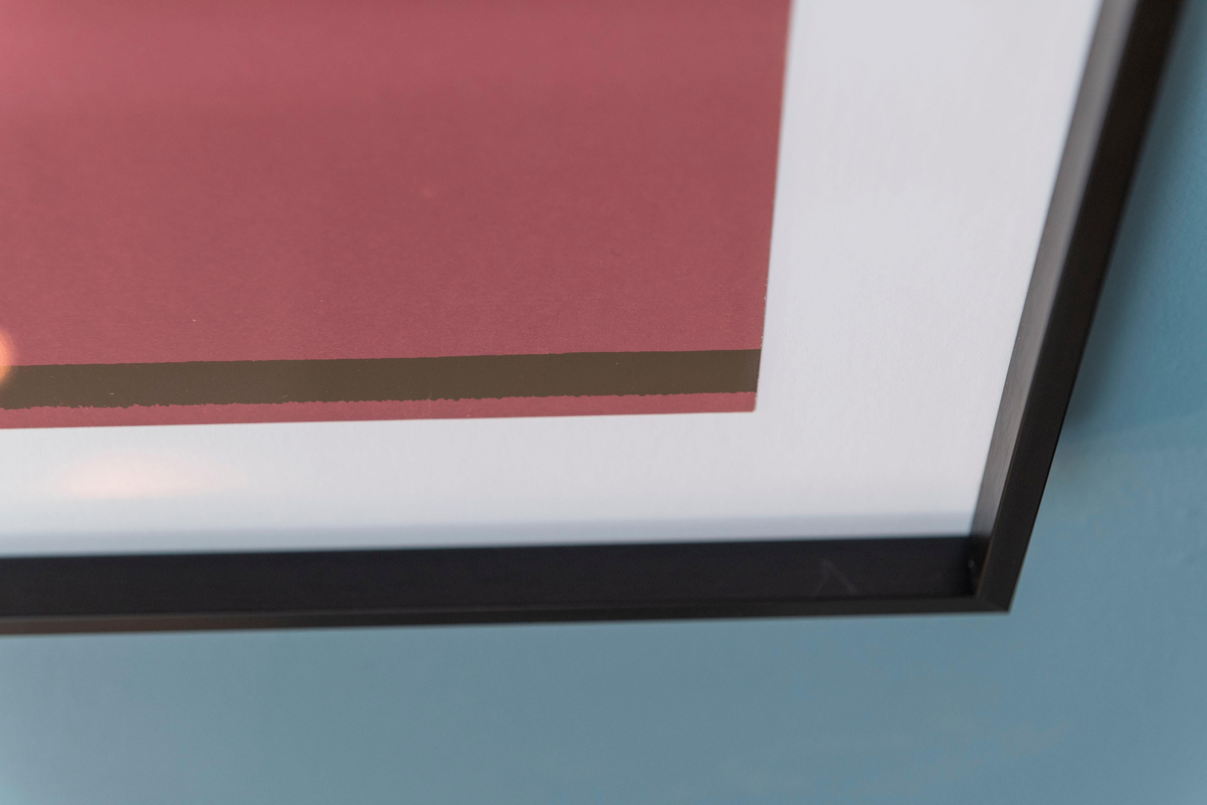Impresión de Kenneth Noland 72/300 finales del siglo XX en venta