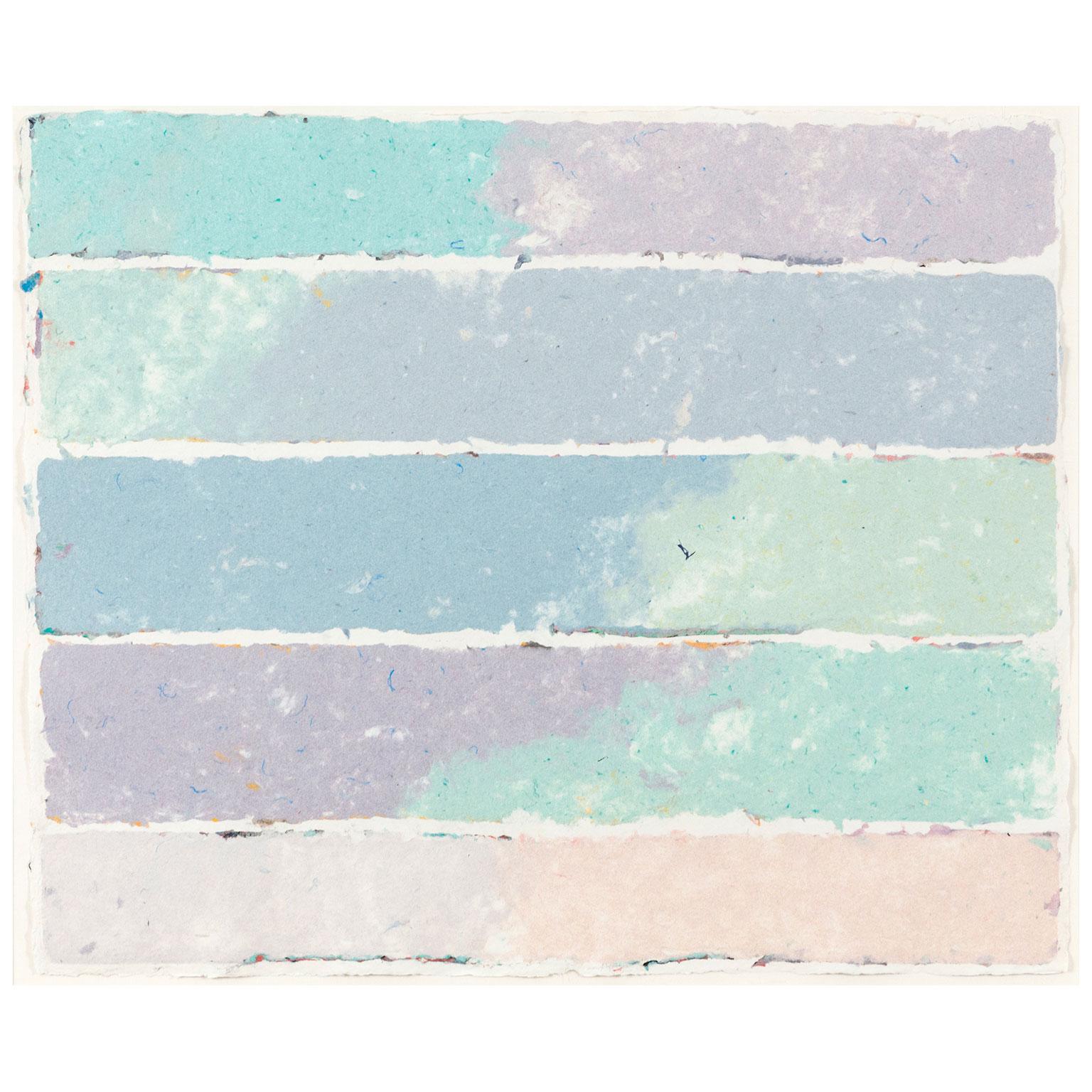 Bandes - Colorfield Print par Kenneth Noland