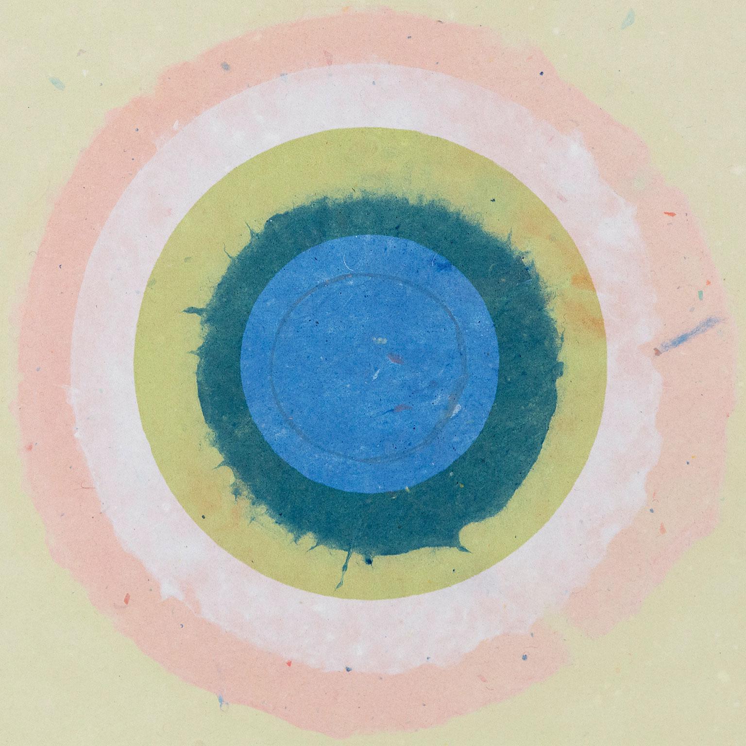 Kreis II (III-5) (Grau), Abstract Print, von Kenneth Noland