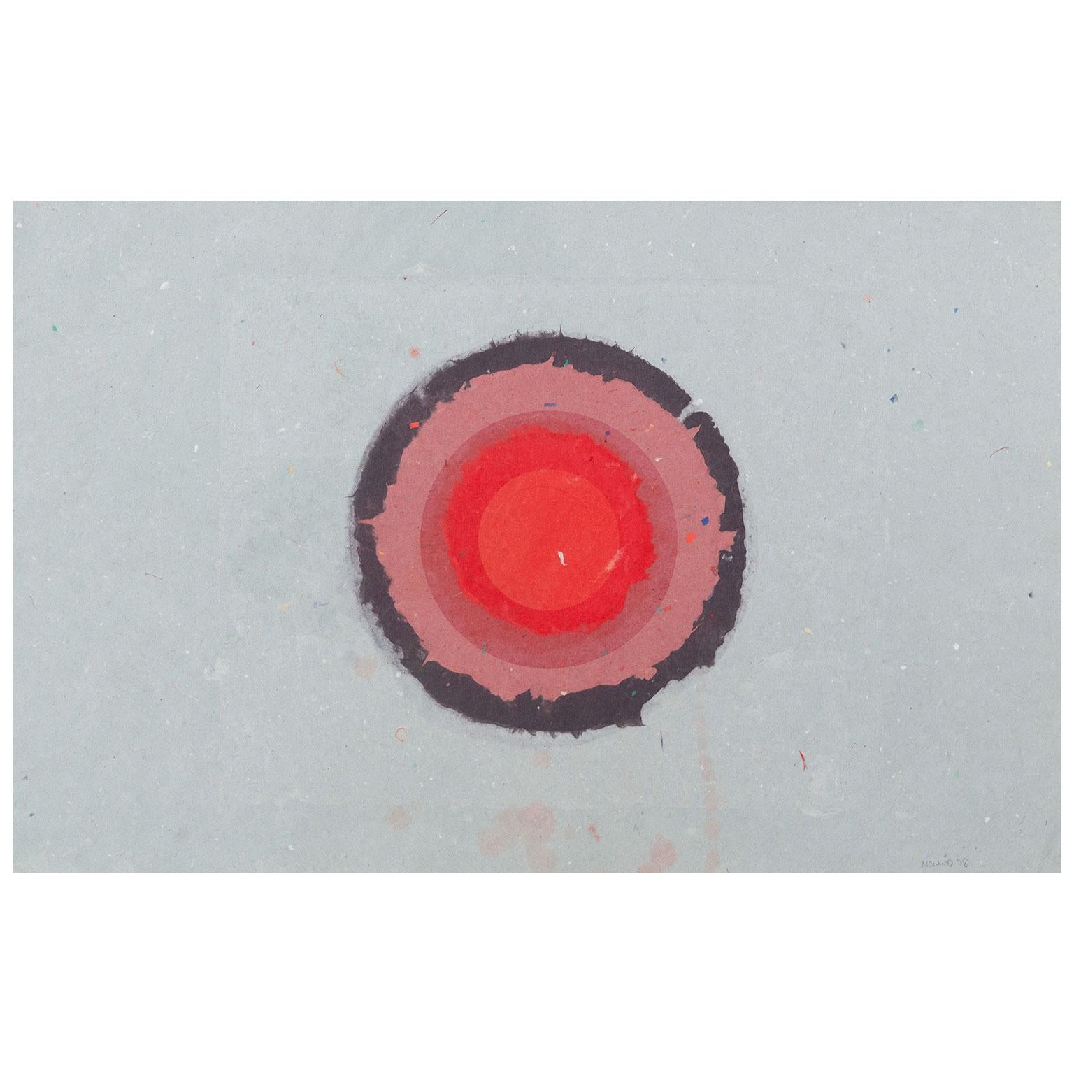 Handmade Papers - Circle II Series: II-34 - Print by Kenneth Noland