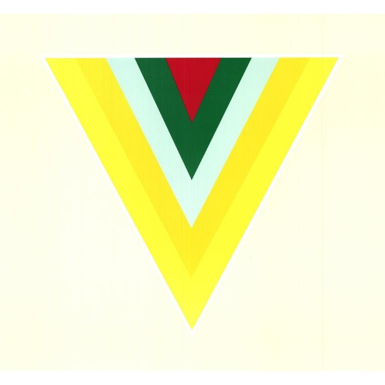 'Echo' 1978- St Lawrence College 50th Anniversary - Contemporary Print by Kenneth Noland