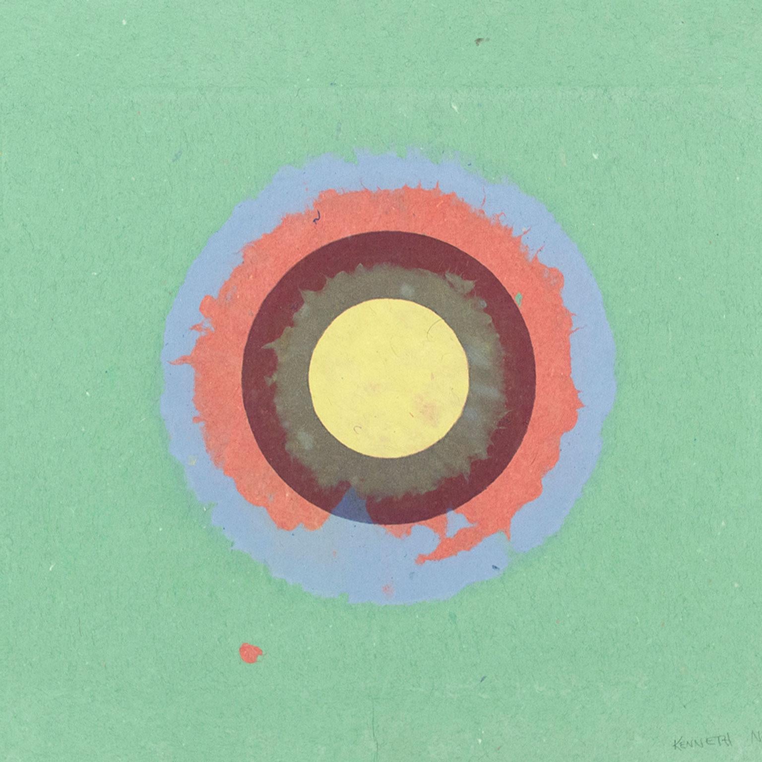 Sea Foam Circle II - Color-Field Print by Kenneth Noland